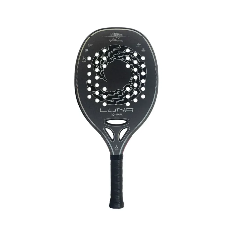 Raquete de Beach Tennis Compass Luna Fabrício Neis 3K 2024