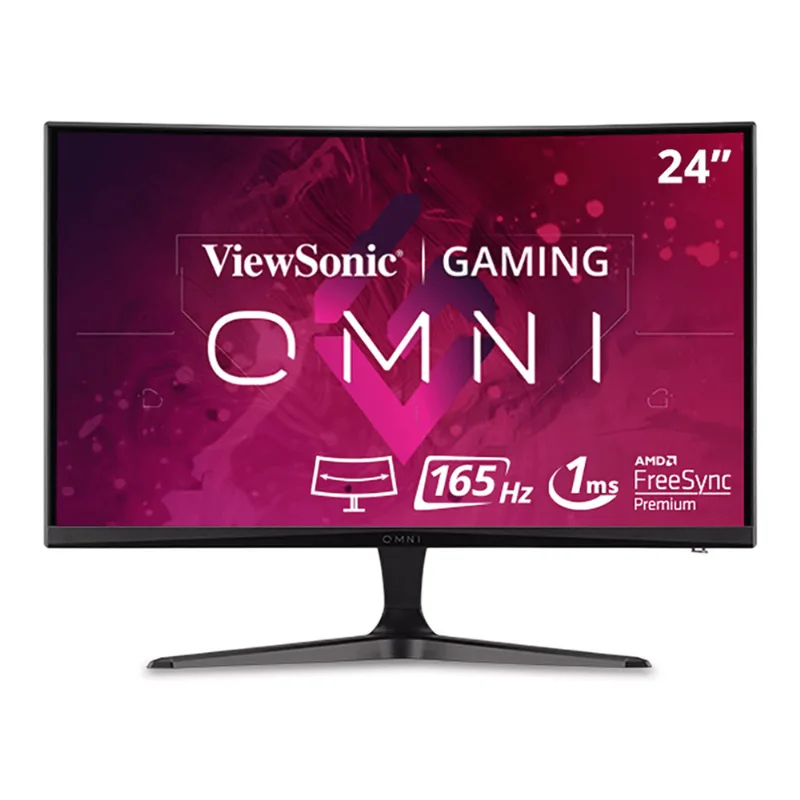 Monitor 24" Gamer curvo Viewsonic VX2418C,165Hz,AMD freesync