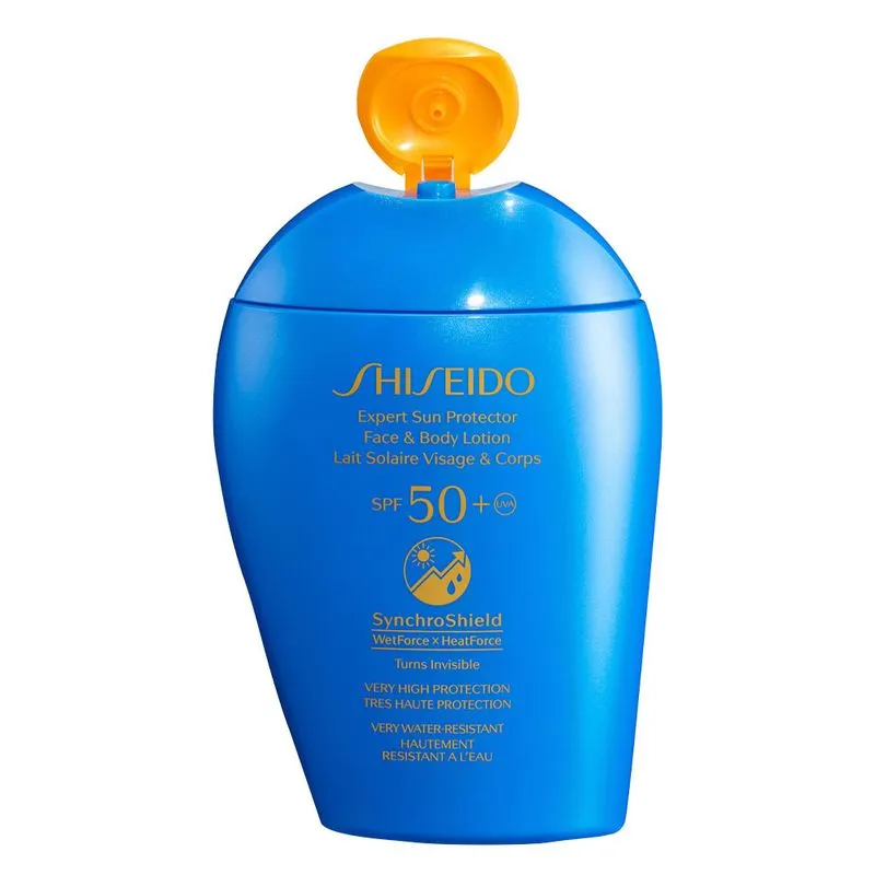 Protetor Solar Facial Shiseido – Expert Sun Protection Lotion FPS50+ 150ml