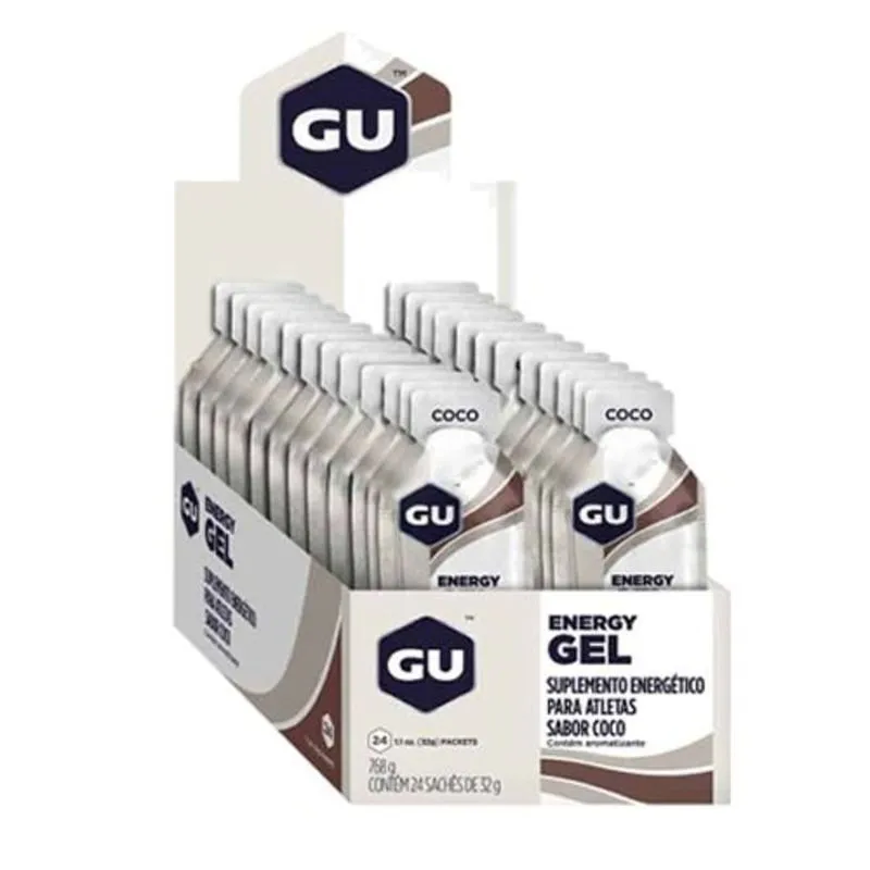 Energy Gel - 24 Sachês 32g Coco - GU