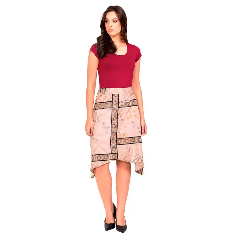 Saia Canoas Jd Carbanna Feminina