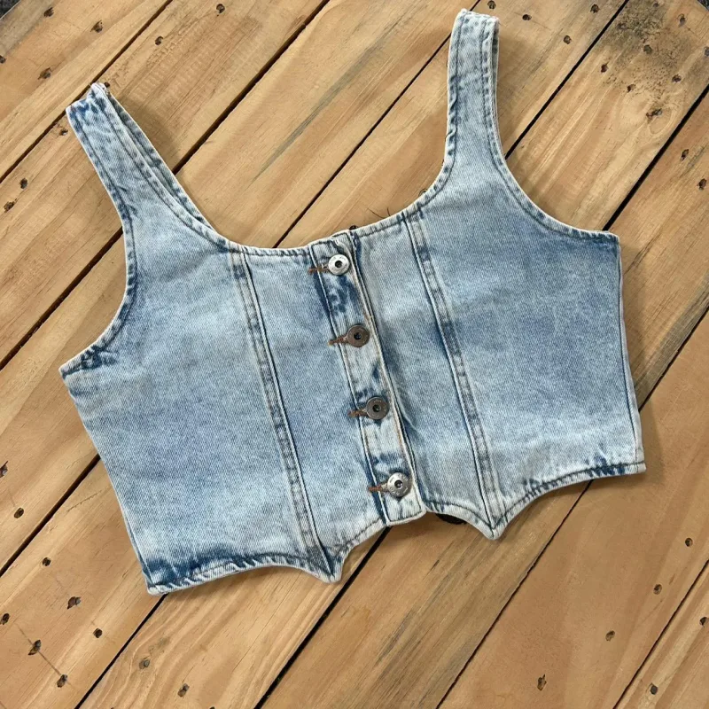 CROPPED TOP JEANS SHALEY