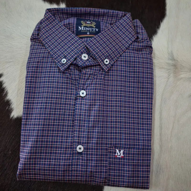 CAMISA M/L MINUTY XADREZ