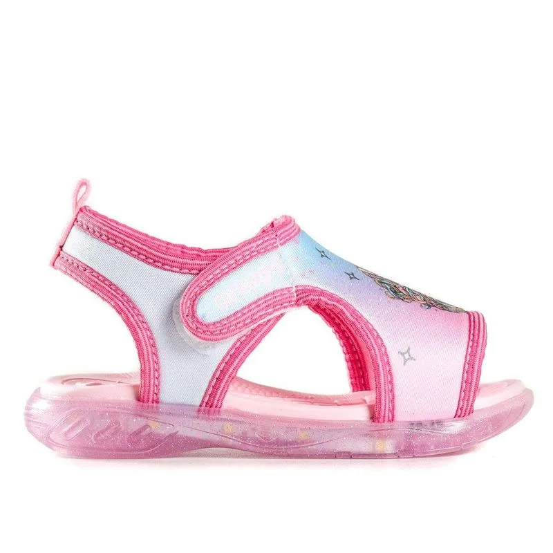 Sandália Infantil Menina Ortopé Com Brilho 28