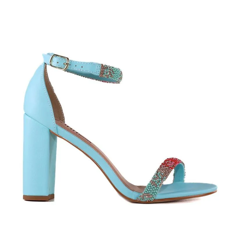 Sandália Feminina Zariff Azul 33
