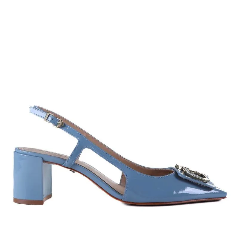 Sapato Feminino Schutz Slingback Azul 34