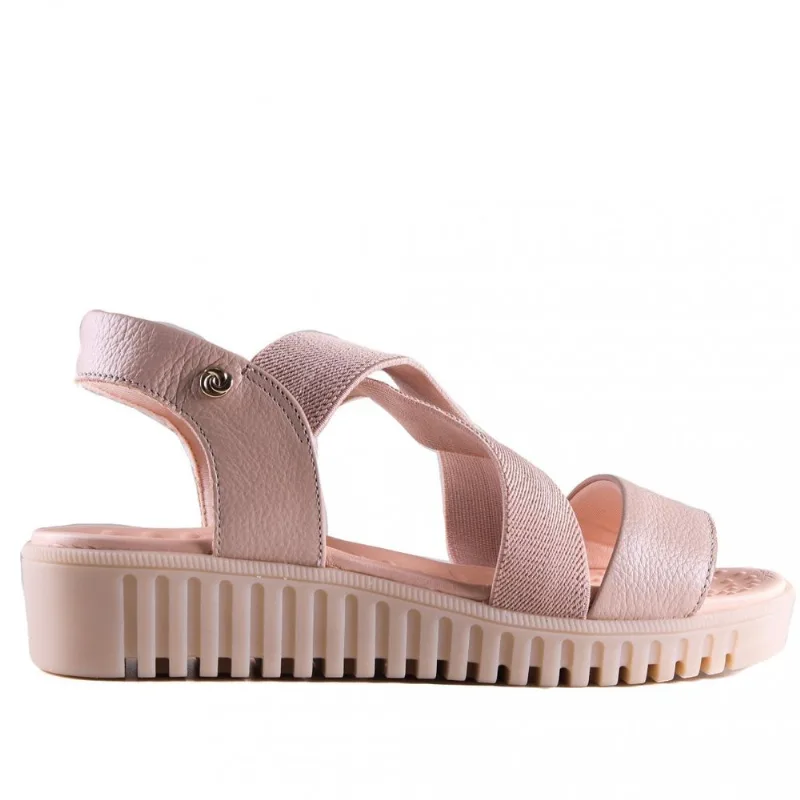 Sandália Feminina Lia Line Comfort 234571814 37 / Nude