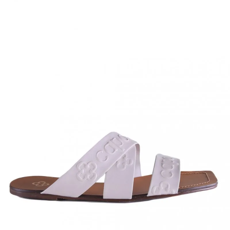 Rasteira Feminina Capodarte 4018497 39 / Branco