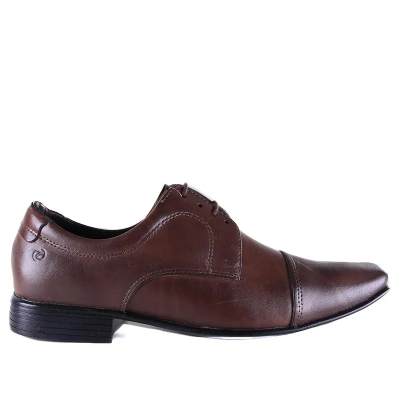 Sapato Masculino Zariff Social 0151 Marrom 44
