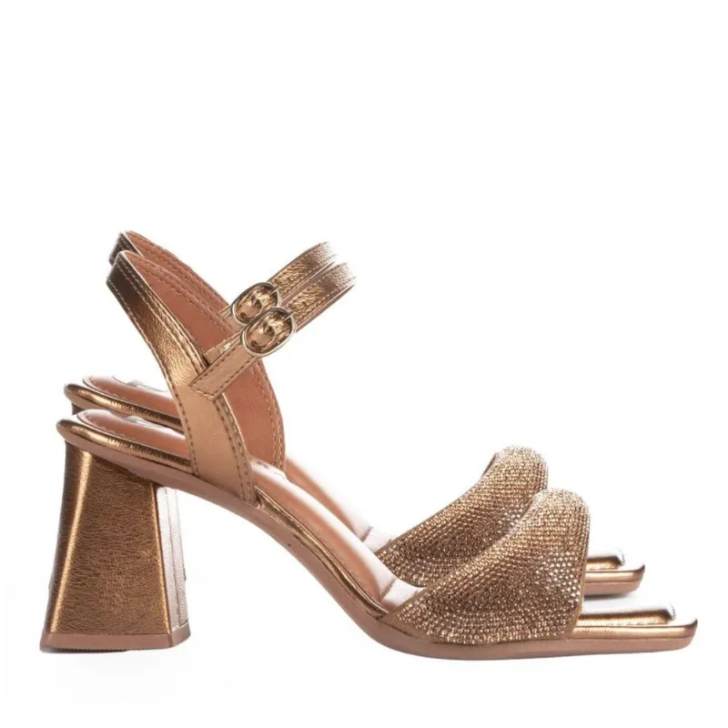 Sandália Feminina Tanara T8728 36 / Bronze