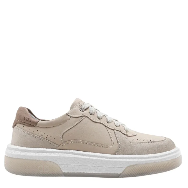 Tênis Masculino Democrata Denim Beat Pulse 623101 39 / Creme