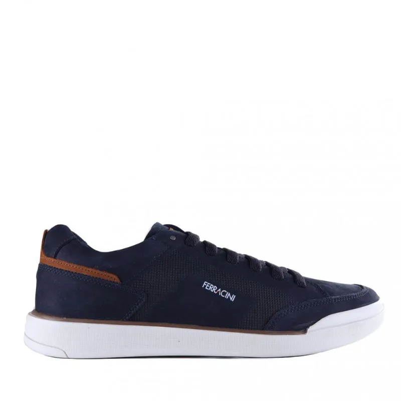Tênis Ferracini Masculino Nobuck 1062F 43 / Marinho