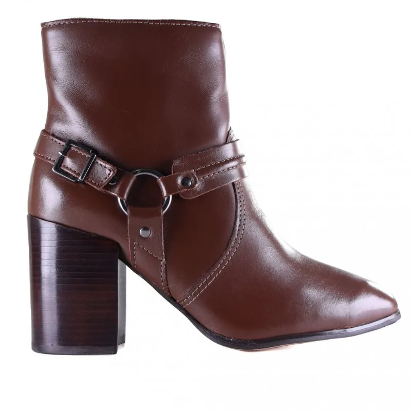 Bota Feminina Cano Curto Bottero 369802 39 / Cafe