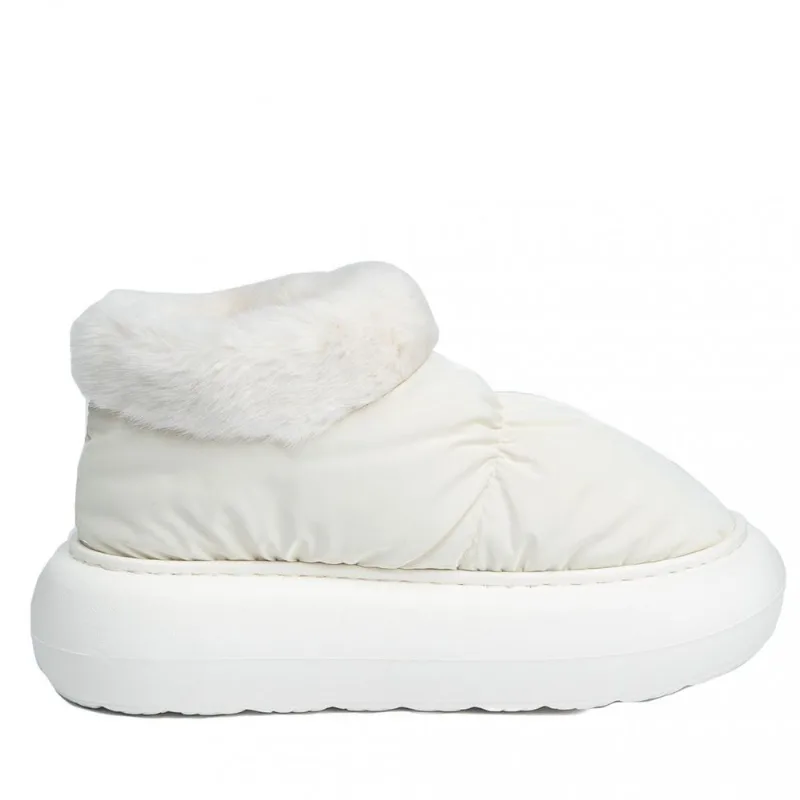 Pantufa Bota Feminina Flowfa Blair Flbla 33/34 / Branco