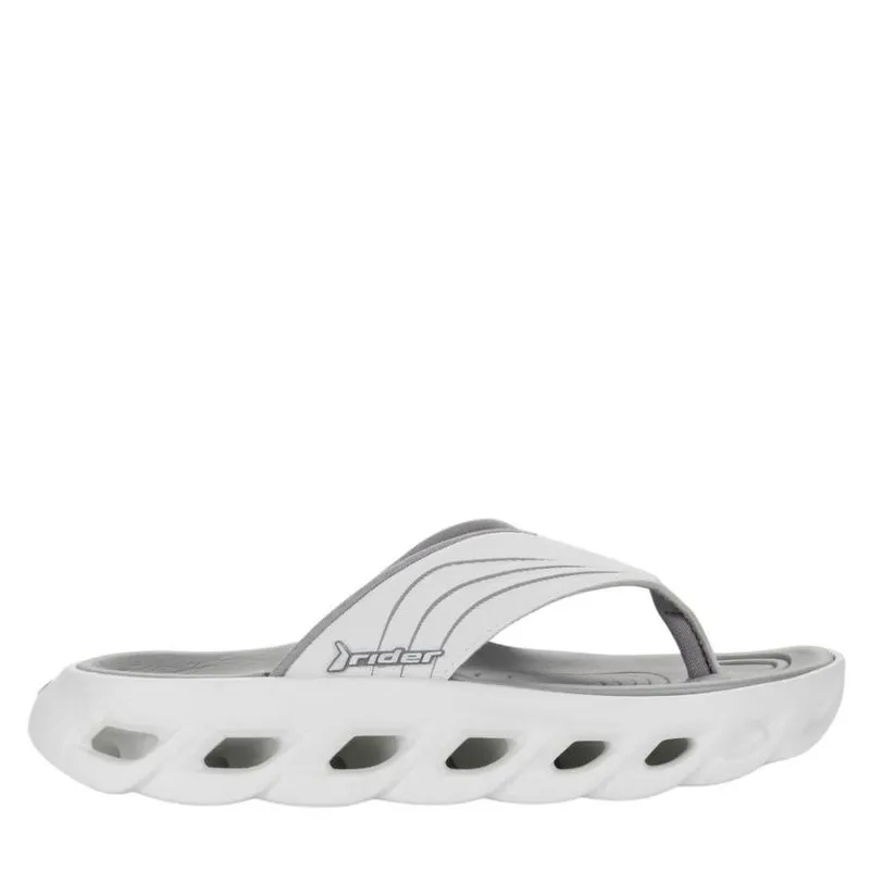 Chinelo de Dedo Rider R Power 12495 Branco/Cinza 42