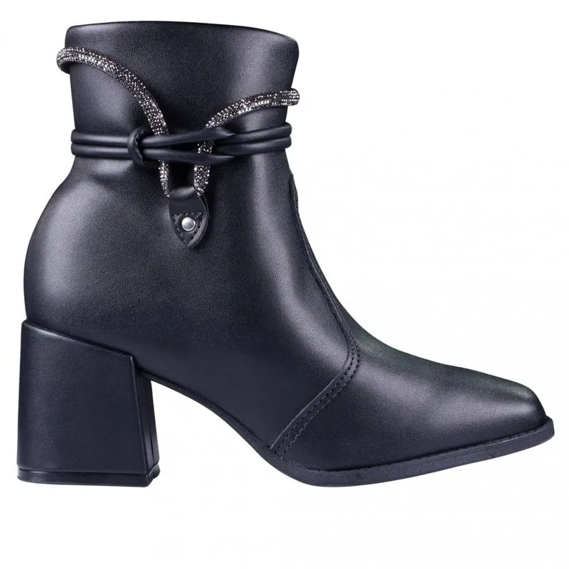 Bota Feminina Ana Castela Moleca 5352-102 35 / Preto