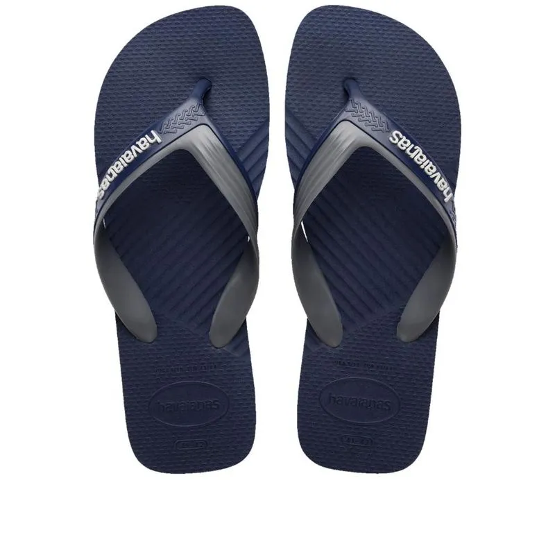 Chinelo Masculino Havaianas Dual Azul Escuro 43-44