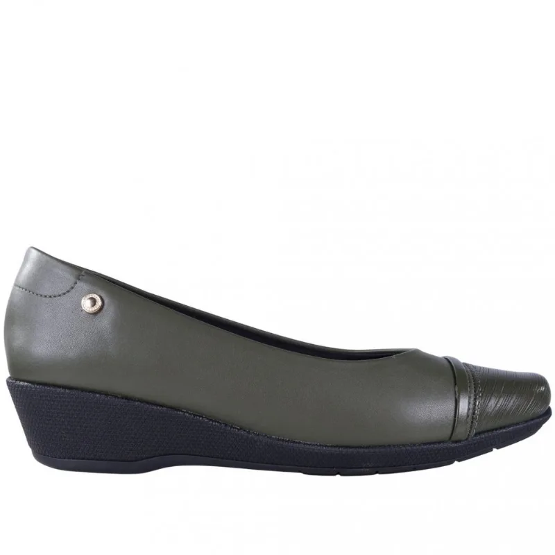 Sapatilha Feminina Zariff com Salto Anabela 1660005 36 / Verde