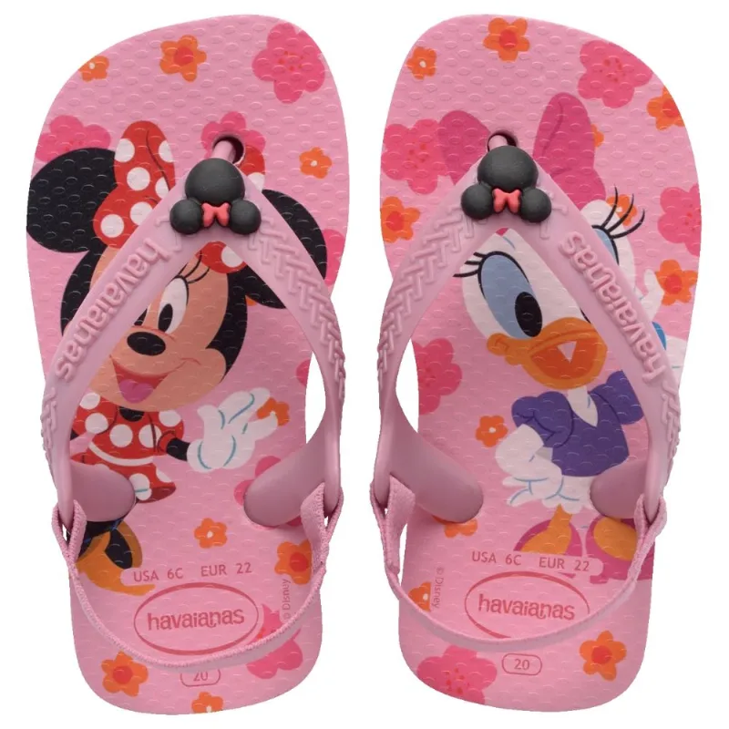 Chinelo Infantil Menina Havaianas Classics Fc 19 / Rosa