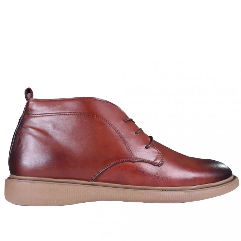 Bota Masculina Zariff em Couro Rot013 40 / Marrom
