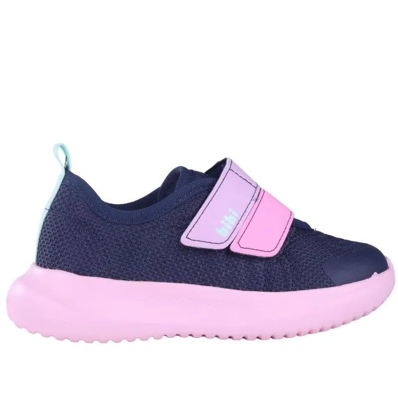 Tênis Infantil Menina Flash Bibi 1232302 Azul Escuro 22