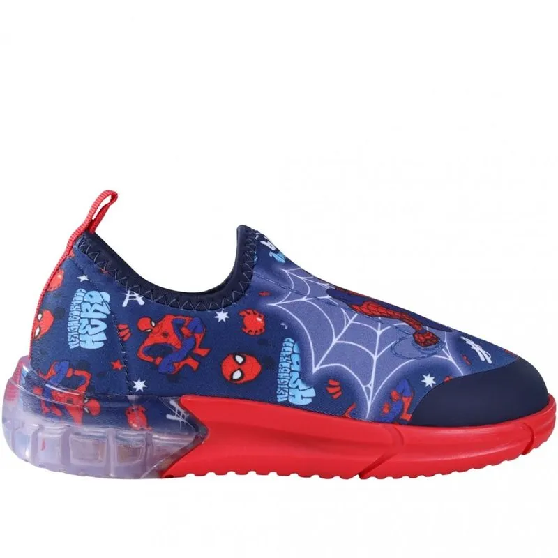 Tênis Infantil Menino Spider-Man LED Bibi 1228183 26 / Azul