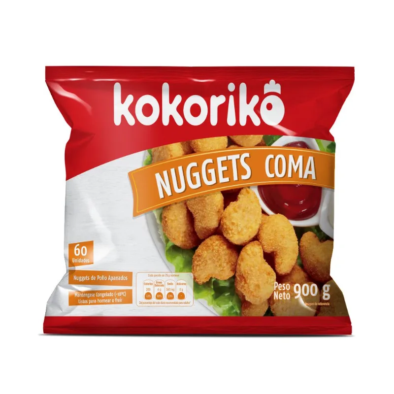 NUGGETS COMA DE 60 KOKORIKO 900 gr