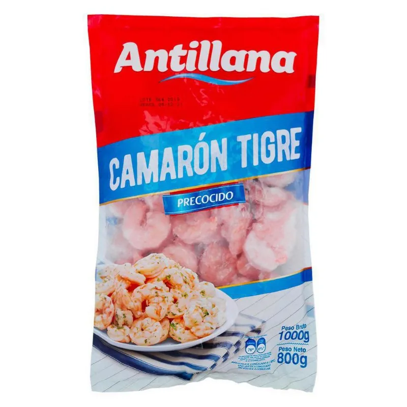 Camarón Tigre Precocido ANTILLANA 800 gr