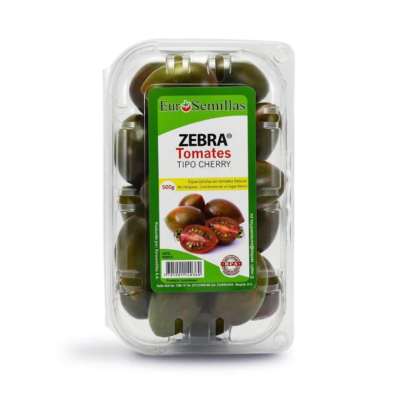 TOMATE CHERRY ZEBRA 500 gr