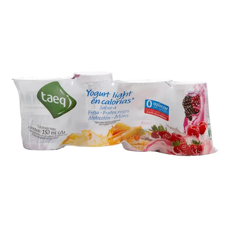 YOGURT LIGHT SABORES SURTIDOS TAEQ 600 gr