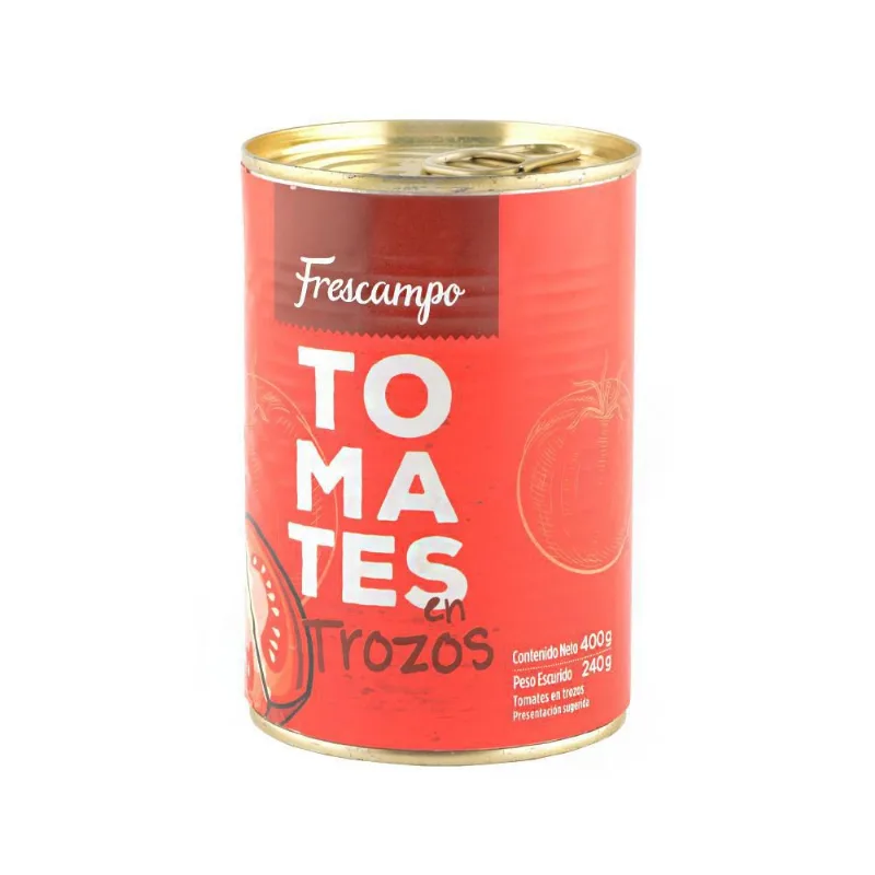 TOMATES EN TROZOS FRESCAMPO 400 gr