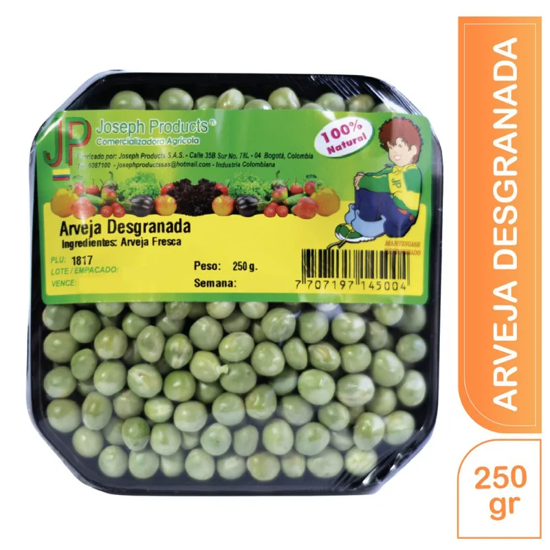 ARVEJA DESGRANA 250 gr