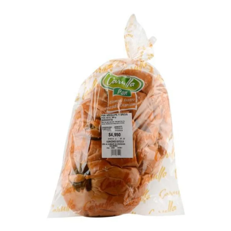 PAN AREQUIPE Y BREVAS CARULLA 680 gr