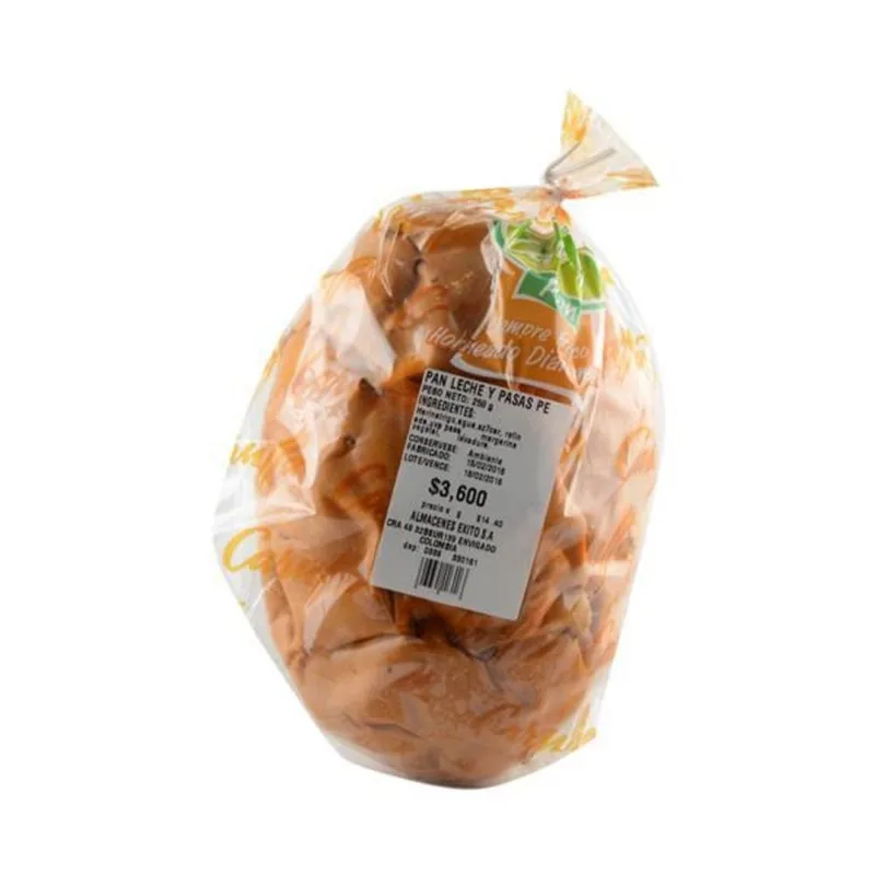 Pan Leche Y Pasas Pequeno CARULLA 240 gr