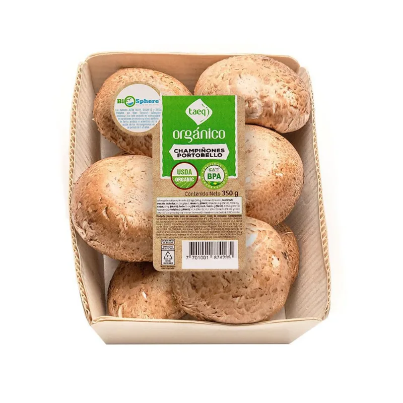 Champiñón Portobello Orgánico TAEQ 350 gr