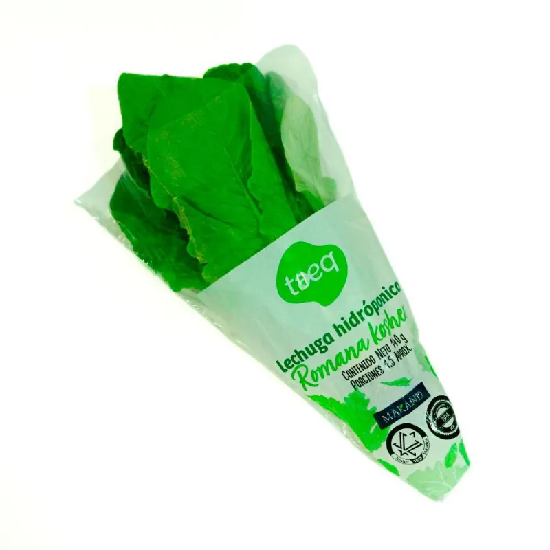 Lechuga romana kosher TAEQ 140 gr