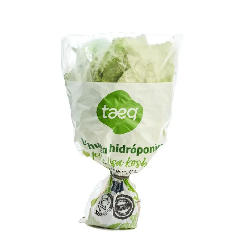 Lechuga verde lisa kosher TAEQ 180 gr
