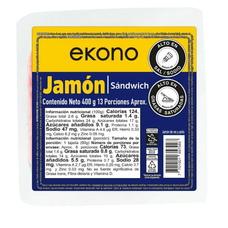 Jamon EKONO (400 gr)