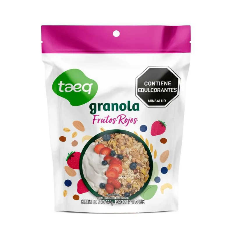 Granola TAEQ frutos rojos (340 gr)
