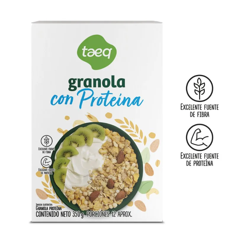 Granola TAEQ cereales y proteína (350 gr)