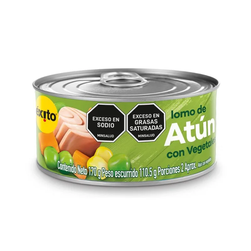 Atún con Vegetales EXITO MARCA PROPIA 110.5 gr
