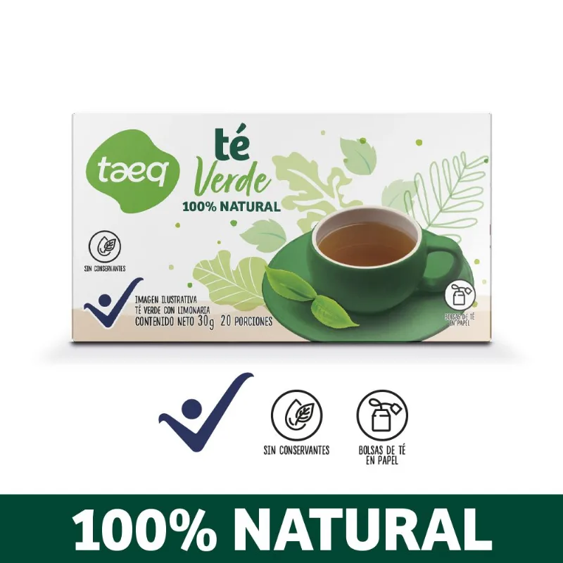 Té TAEQ verde (30 gr)