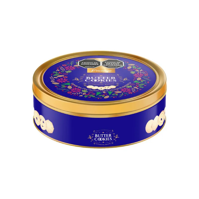 Galletas FRESCAMPO mantequilla en lata (270 gr)