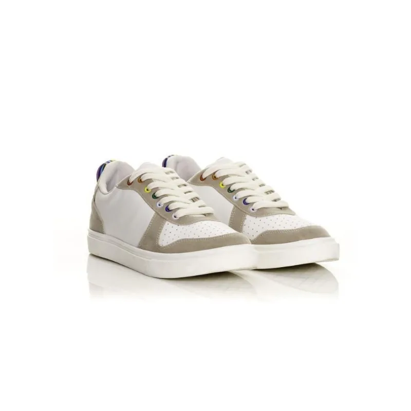 Tenis Unisex Carnaza Pride PEOPLE PT1356 Tenis Unisex Carnaza Pride 41 BLANCO