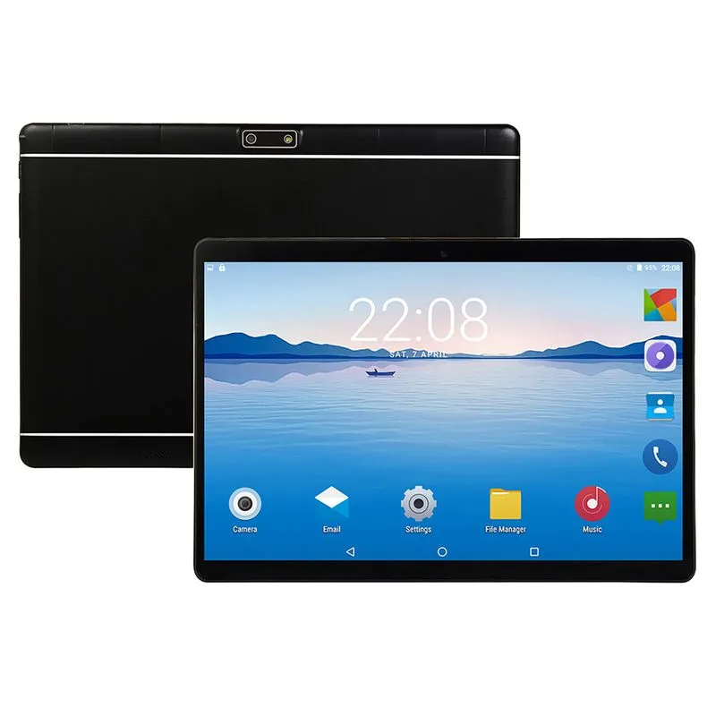 10.1 Tablet Wifi Android 7.0 Hd 1g+16g 10 Núcleos Pc Gps + Came