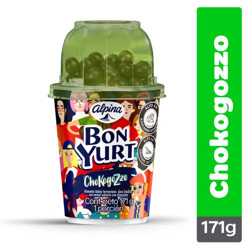 ALIM LACTEO CON CEREAL CHOC BON YURT 172 gr