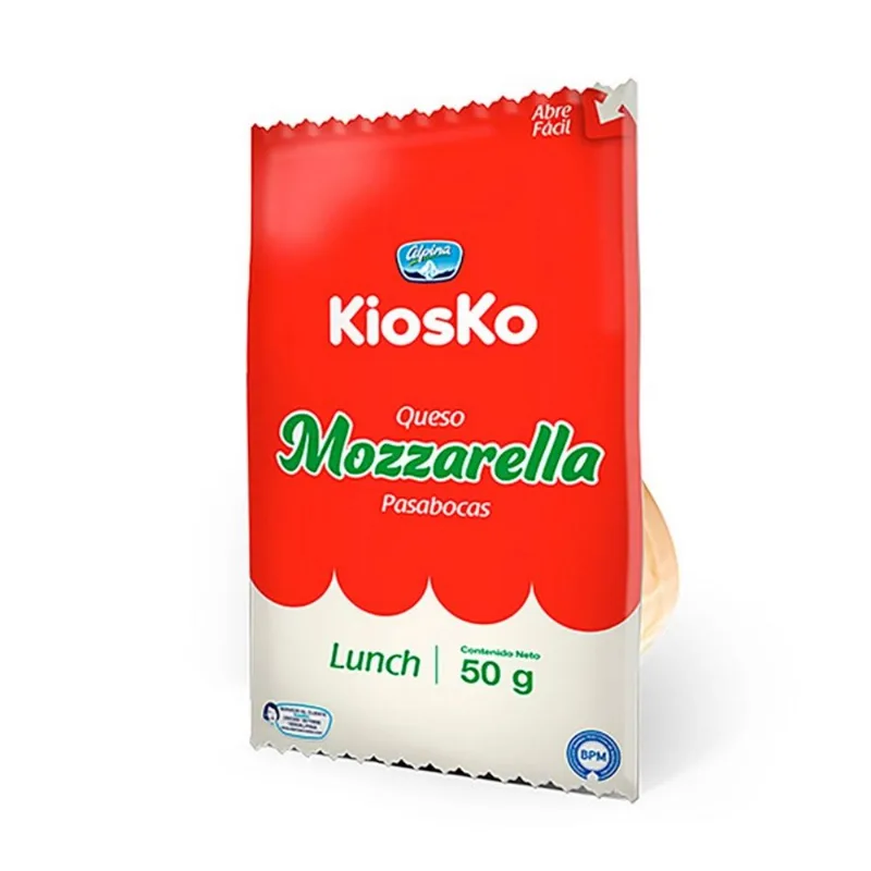 Queso Mozzarella Kiosko 50Gr