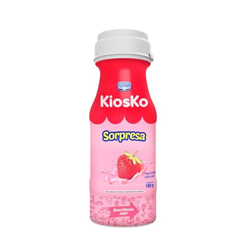 Yogurt Kiosko Bebible Kids Frutilla 180 G
