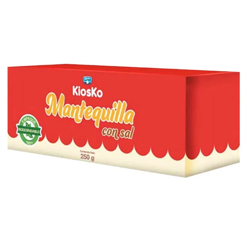 Mantequilla Con Sal Kiosko 250gr