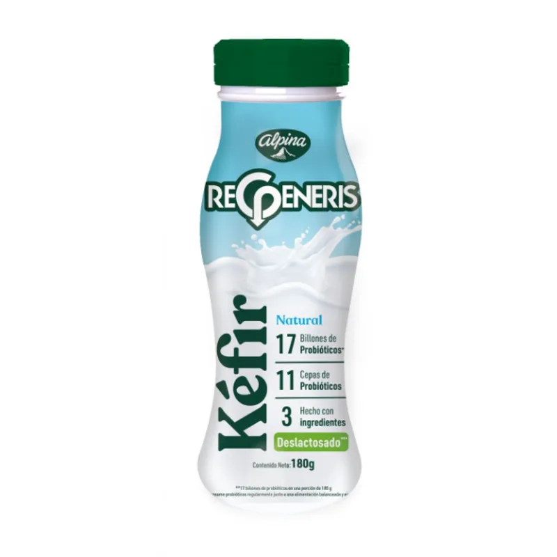 Kefir Yogurt Natural Regeneris 180Gr